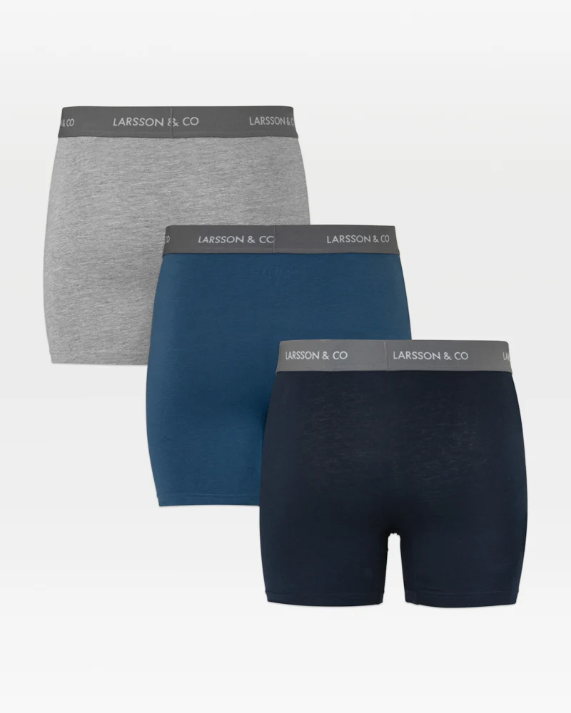 3 Pack Boxers With Grey Taping - Image 3