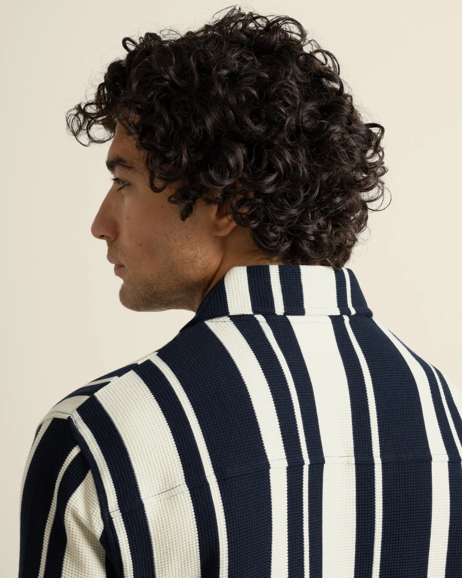 Anker - Waffle Stripe Short Sleeve Shirt - Image 15