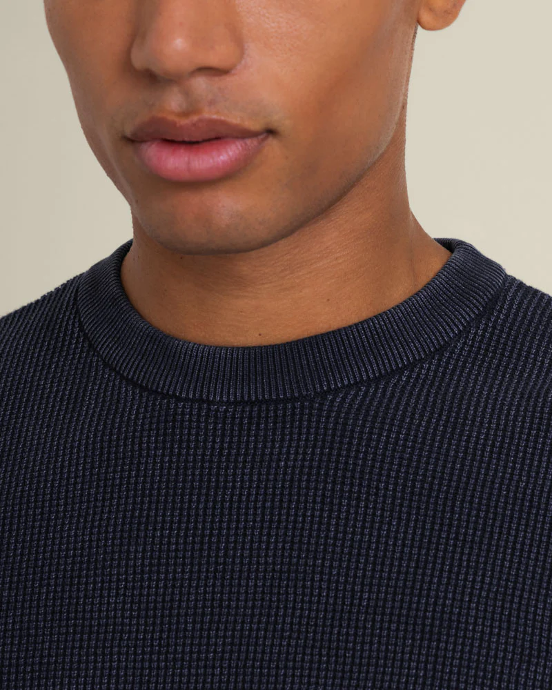 Berkelse - Vintage Wash Crew Neck Jumper - Image 6