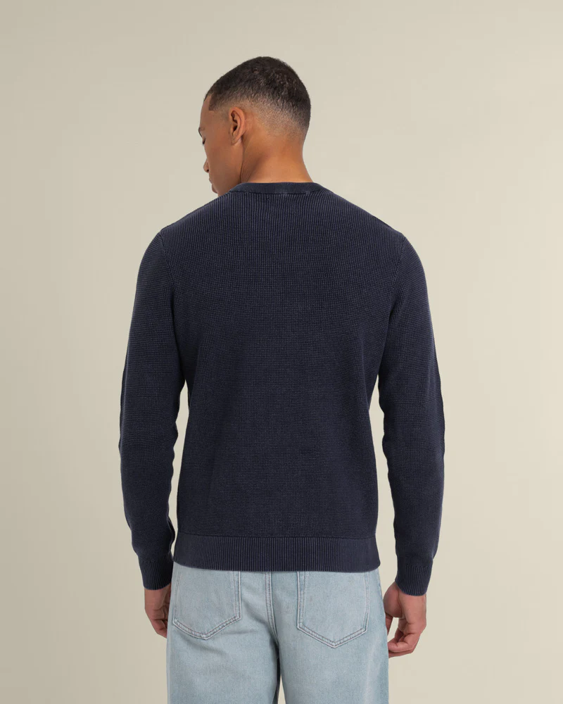 Berkelse - Vintage Wash Crew Neck Jumper - Image 9