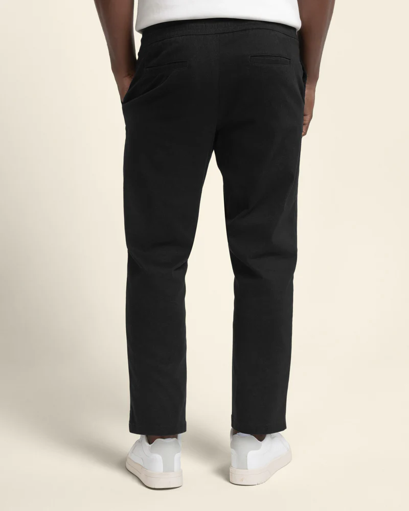 Drawstring Waist Regular Fit Chino Trouser - Image 9