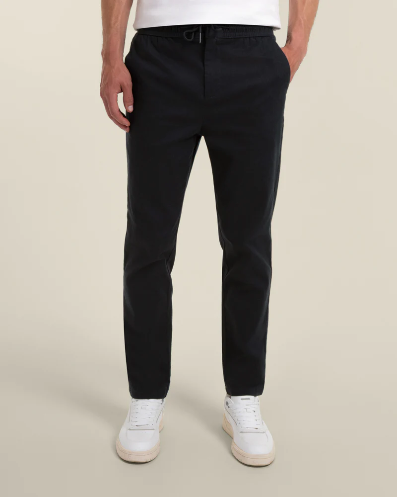 Drawstring Waist Slim Fit Chino Trouser - Image 23