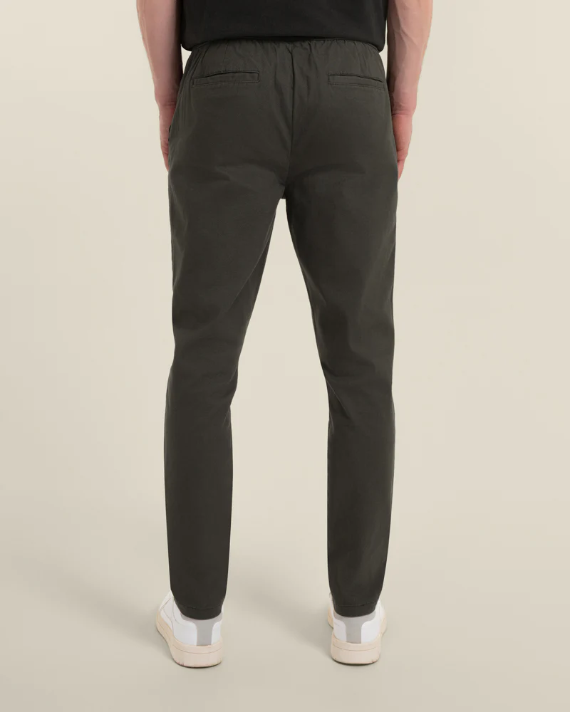 Drawstring Waist Slim Fit Chino Trouser - Image 25