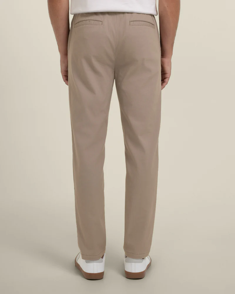 Drawstring Waist Slim Fit Chino Trouser - Image 31