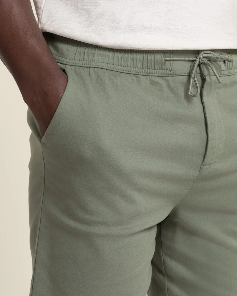 Drawstring Stretch Chino Shorts - Image 24