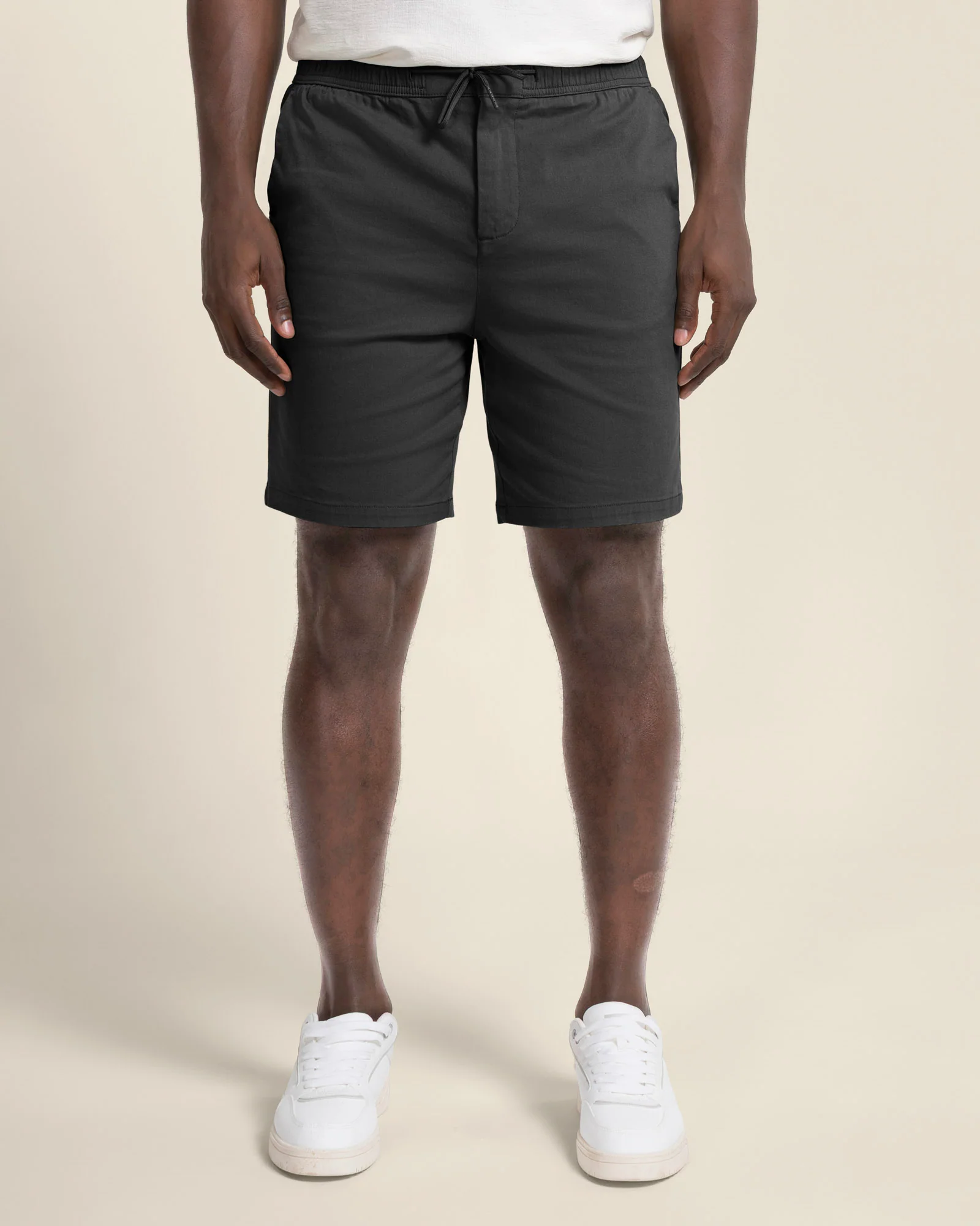 Drawstring Stretch Chino Shorts - Image 29