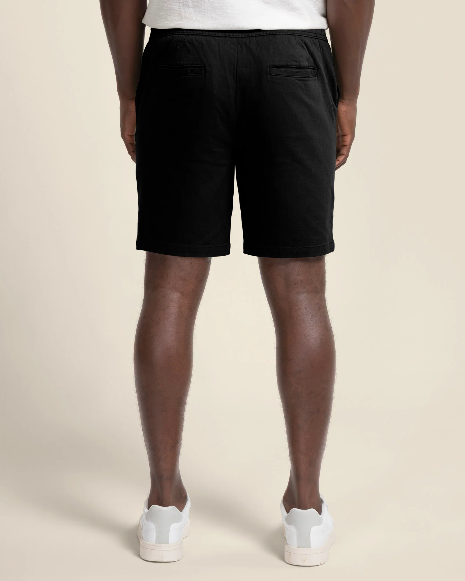 Drawstring Stretch Chino Shorts - Image 5