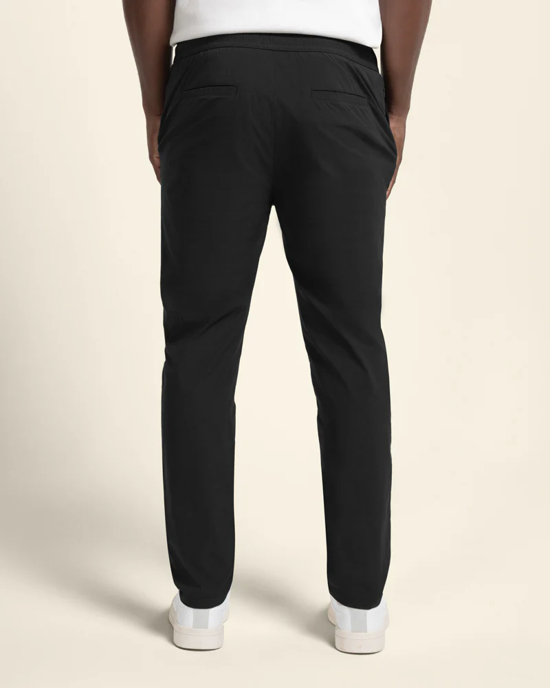 Drawstring Stretch Nylon Trouser - Image 9