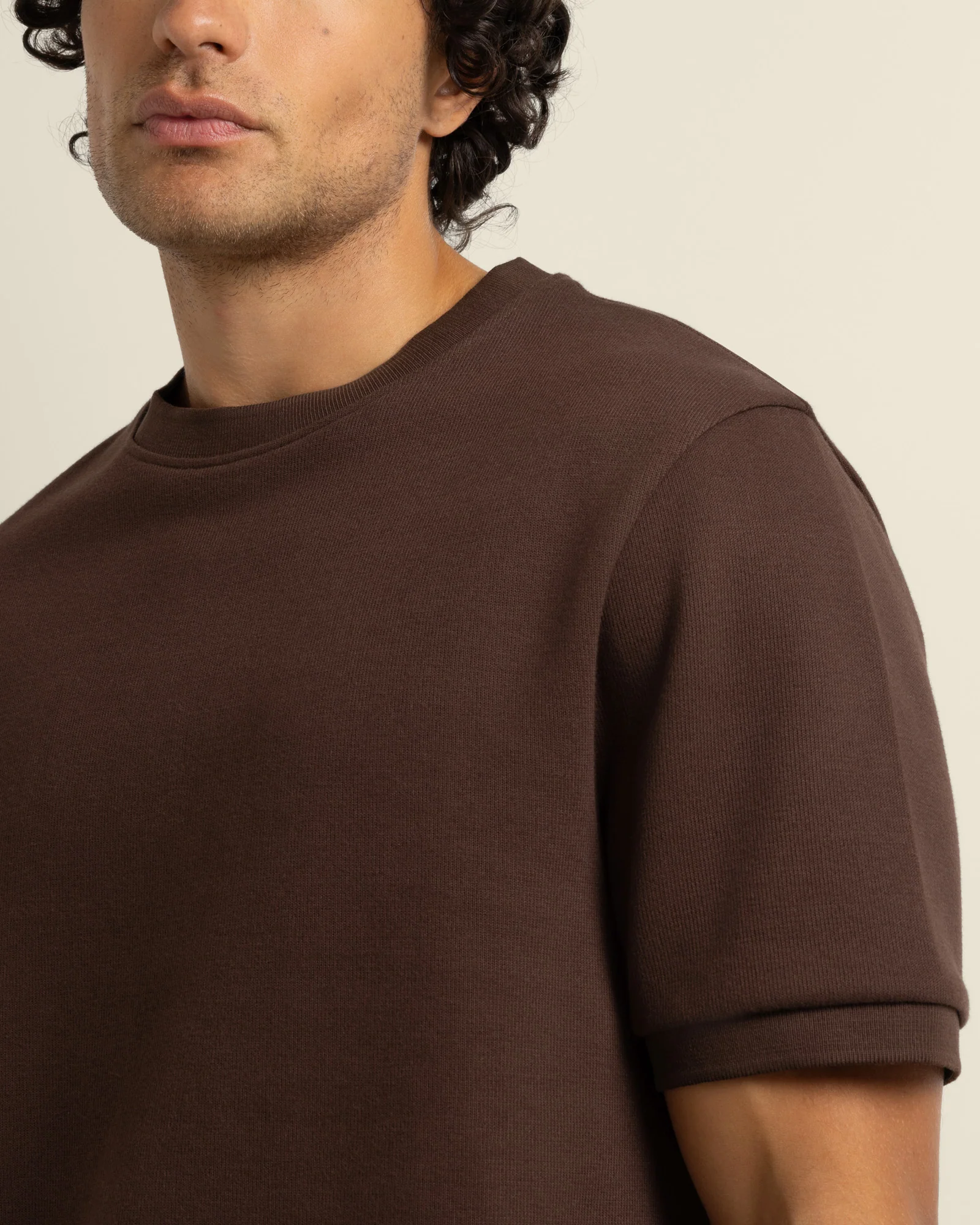 Gaia - Ribbed Knit Heavy T-Shirt - Image 13