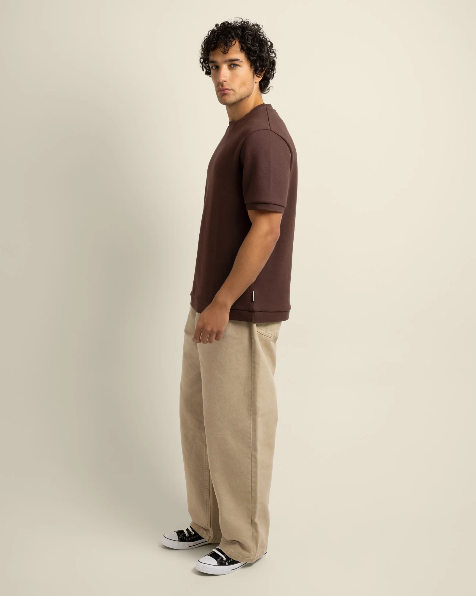 Gaia - Ribbed Knit Heavy T-Shirt - Image 15