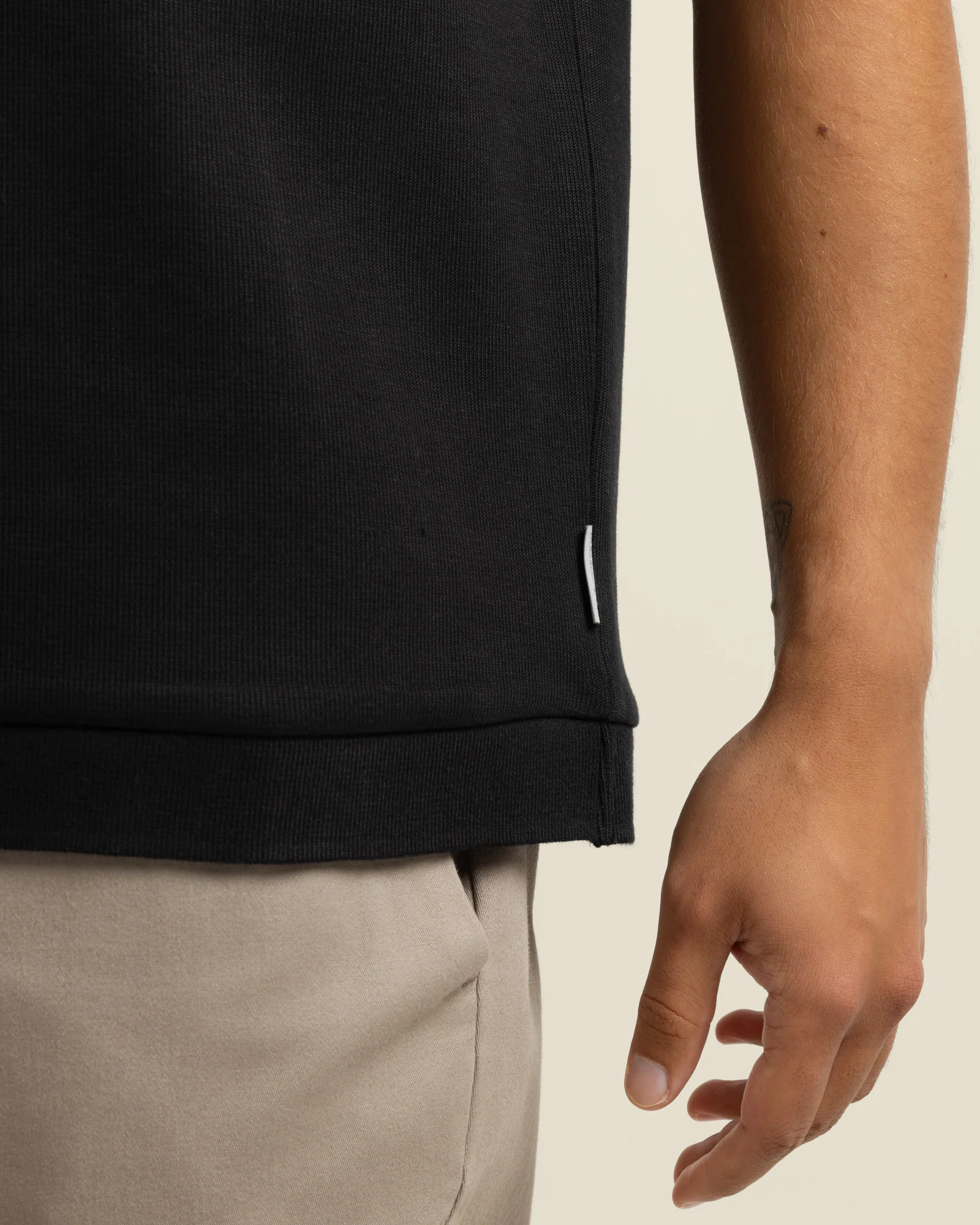 Gaia - Ribbed Knit Heavy T-Shirt - Image 7