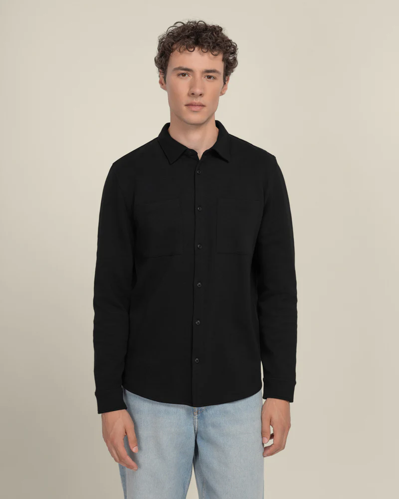 Gudhjem - Interlock Jersey Long Sleeve Shirt - Image 5
