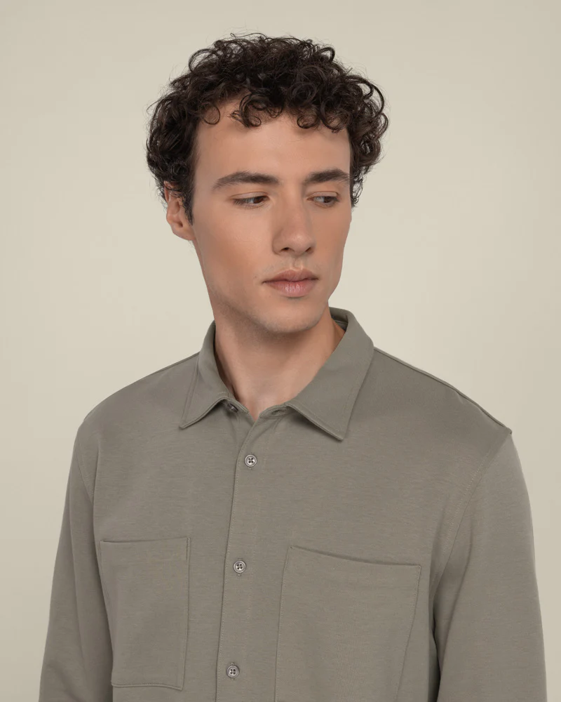 Gudhjem - Interlock Jersey Long Sleeve Shirt - Image 8