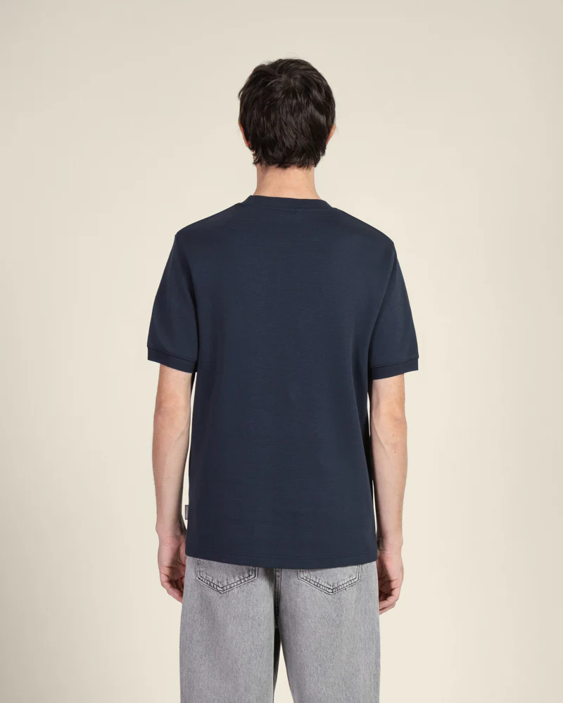 Heavy T-Shirt With Ribbed Details - Image 11