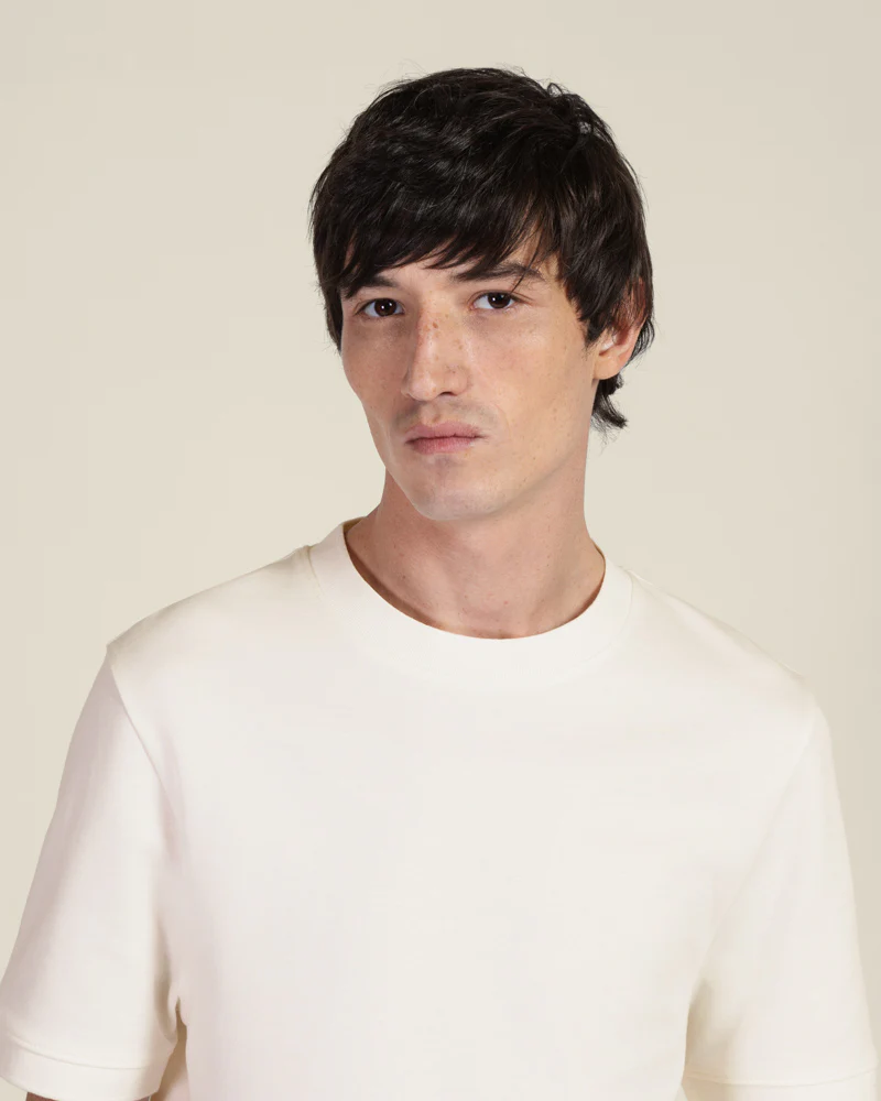 Heavy T-Shirt With Ribbed Details - Image 15