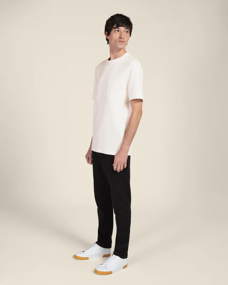 Heavy T-Shirt With Ribbed Details - Image 16