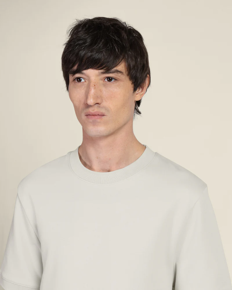 Heavy T-Shirt With Ribbed Details - Image 21