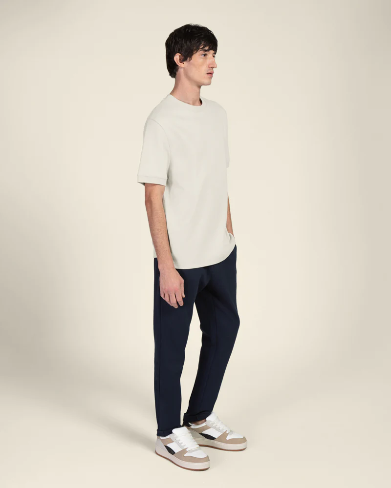Heavy T-Shirt With Ribbed Details - Image 22