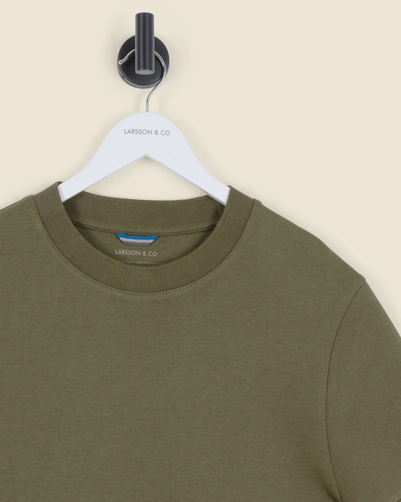 Heavy T-Shirt With Ribbed Details - Image 31