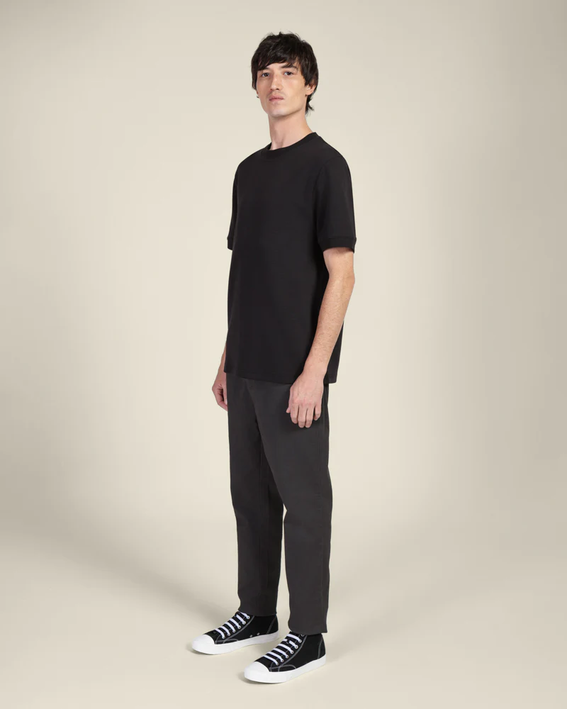 Heavy T-Shirt With Ribbed Details - Image 46