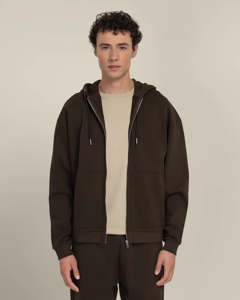Jelling – Heavyweight Zip-Through Hoodie & Wide Leg Jogger Set - Image 25