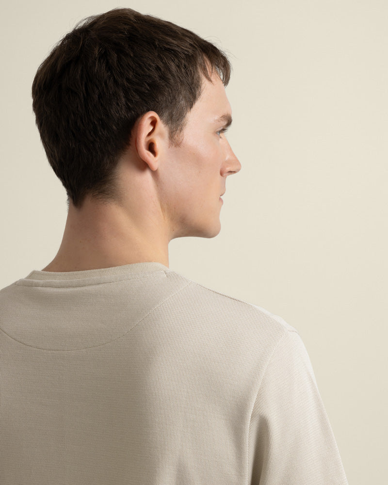 Jeppe - Textured Panelled T-Shirt - Image 16