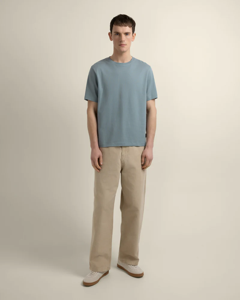 Jeppe - Textured Panelled T-Shirt - Image 3