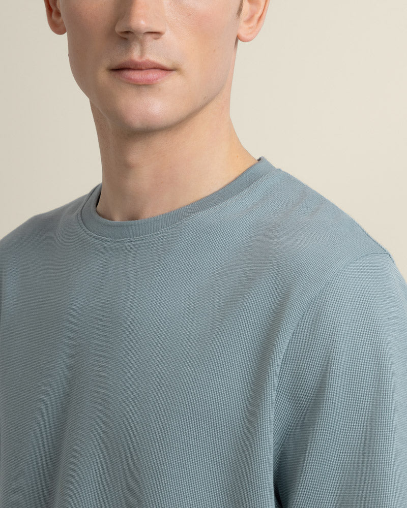 Jeppe - Textured Panelled T-Shirt - Image 5