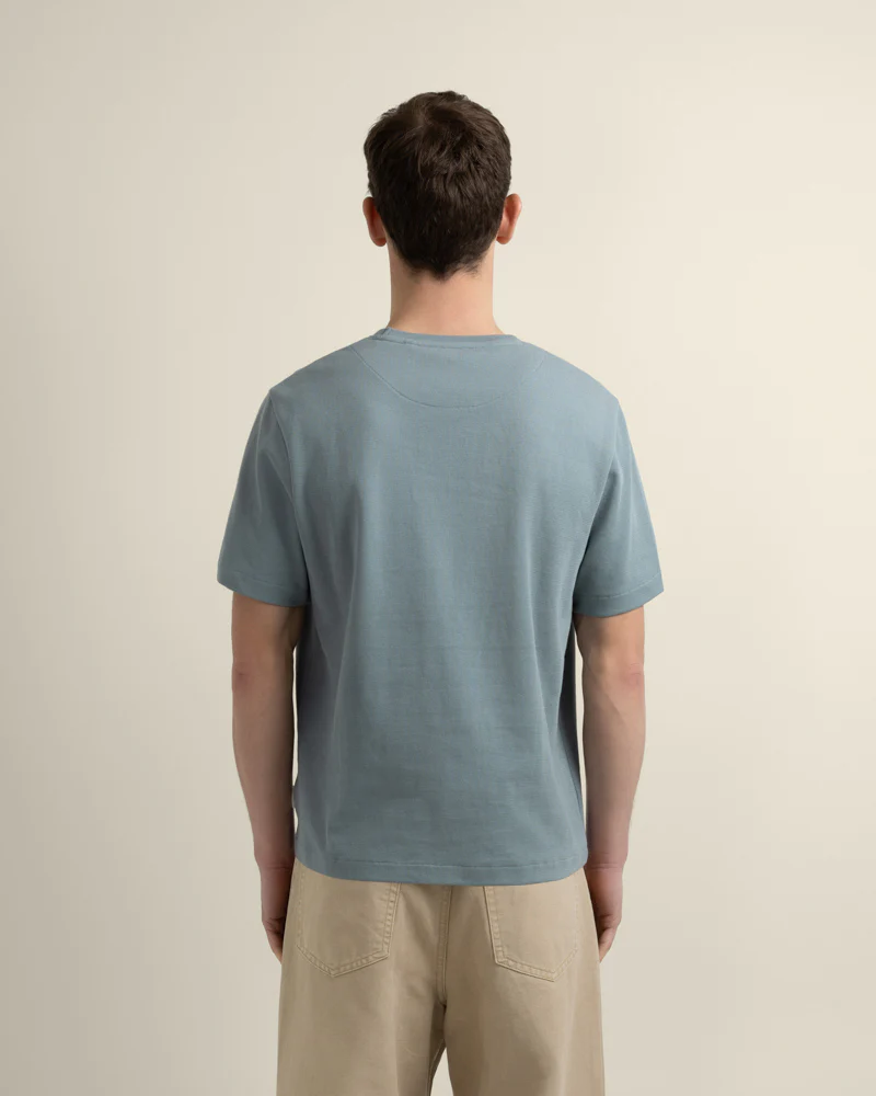 Jeppe - Textured Panelled T-Shirt - Image 8