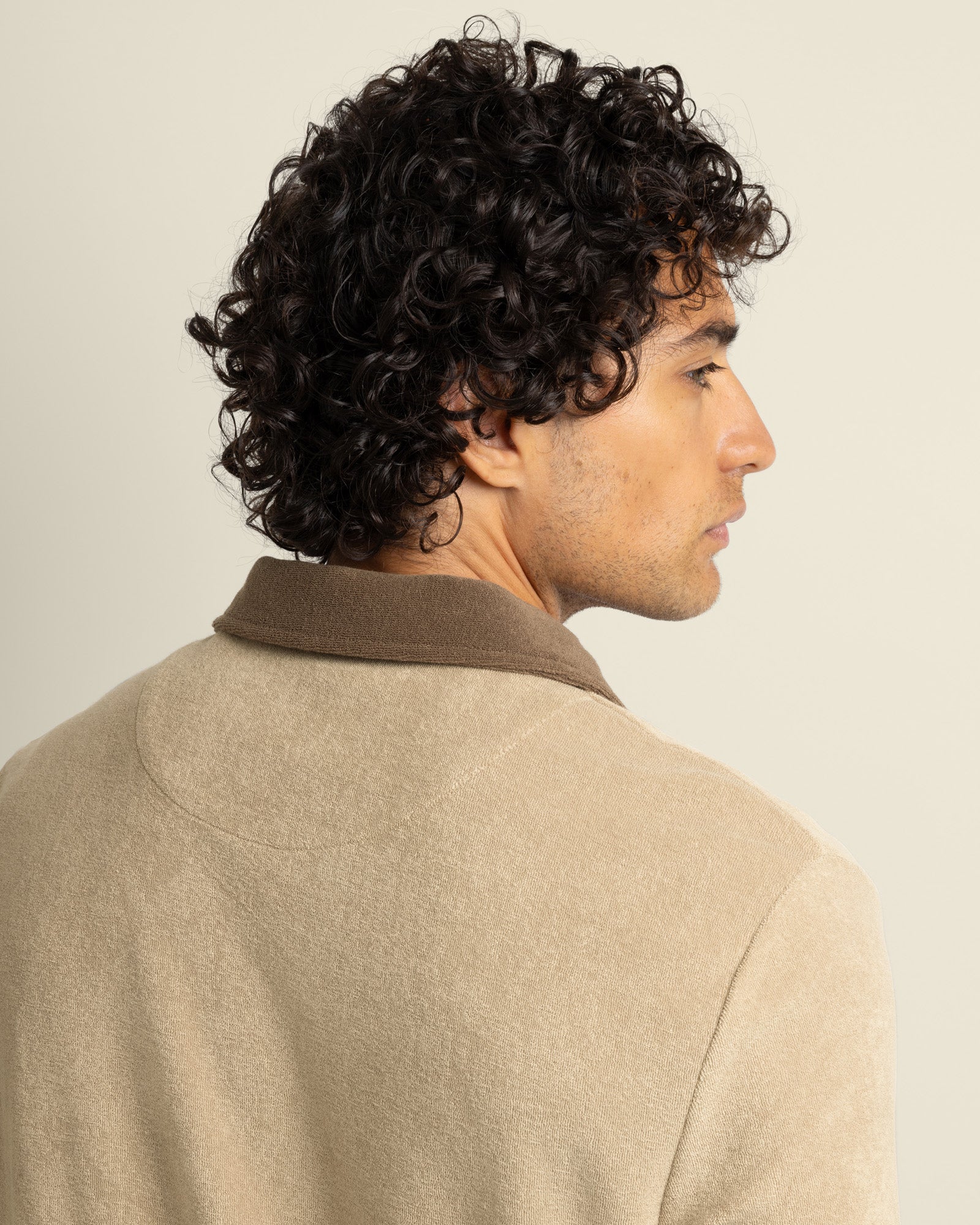 Jesper - Terry Resort Collar Polo Shirt - Image 9