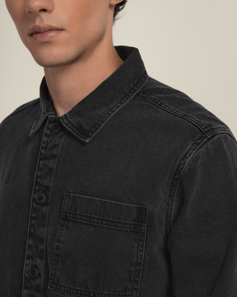 Karl - Denim Overshirt - Image 14