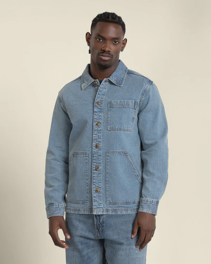 Karl - Denim Overshirt - Image 5