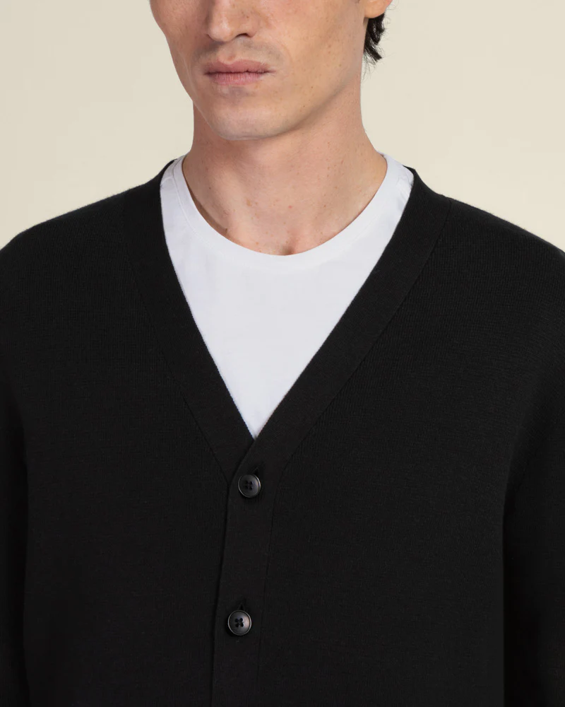Milano Knit V-Neck Cardigan - Image 7