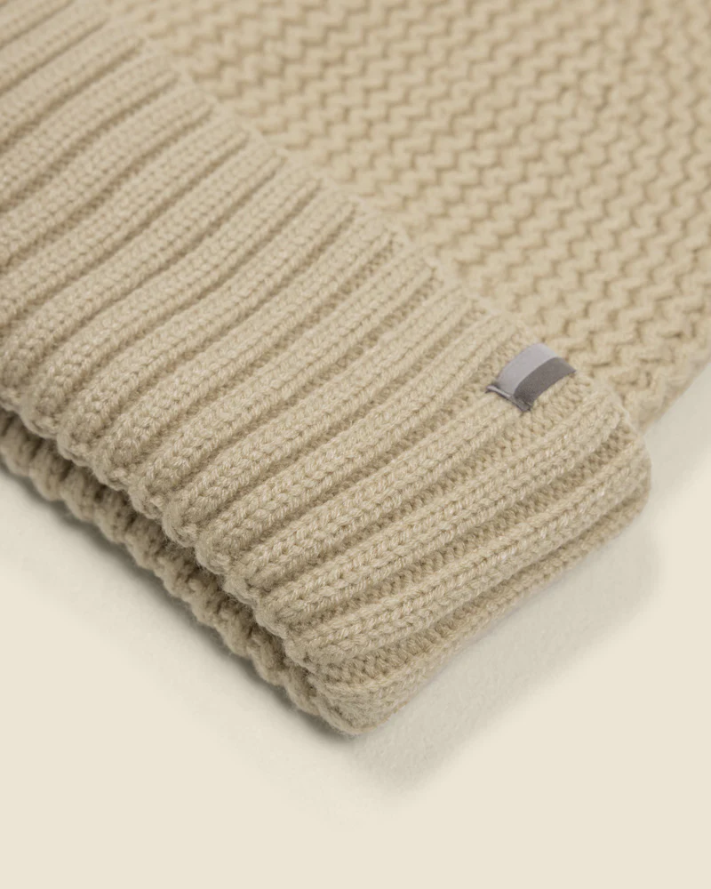 Kuhmo - Zig Zag 2 Pack Knitted Beanie Hat - Image 3