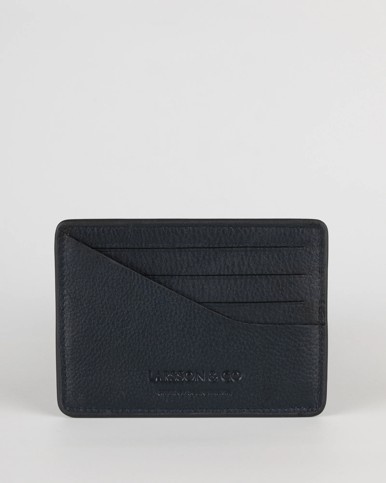 Leather Card Holder With Painted Edge - Image 2