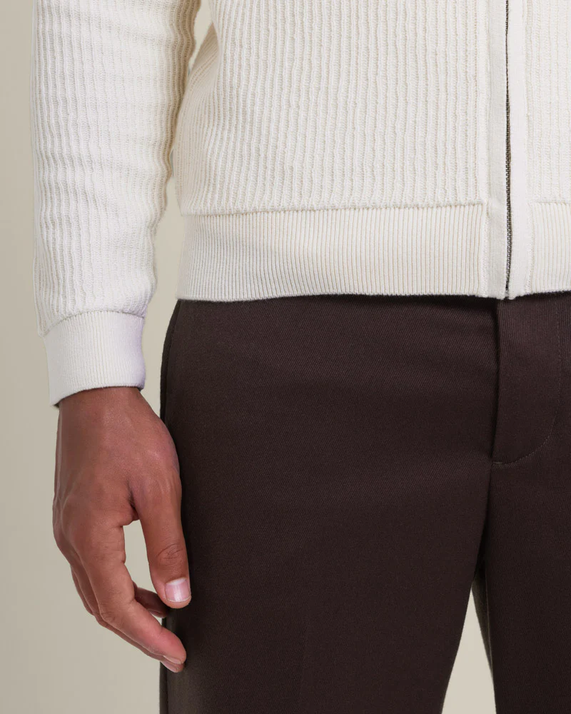 Lihme - Ribbed V-Neck Cardigan - Image 12