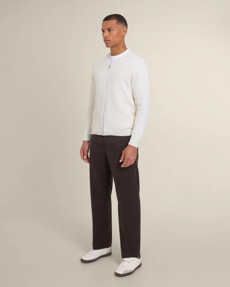 Lihme - Ribbed V-Neck Cardigan - Image 13