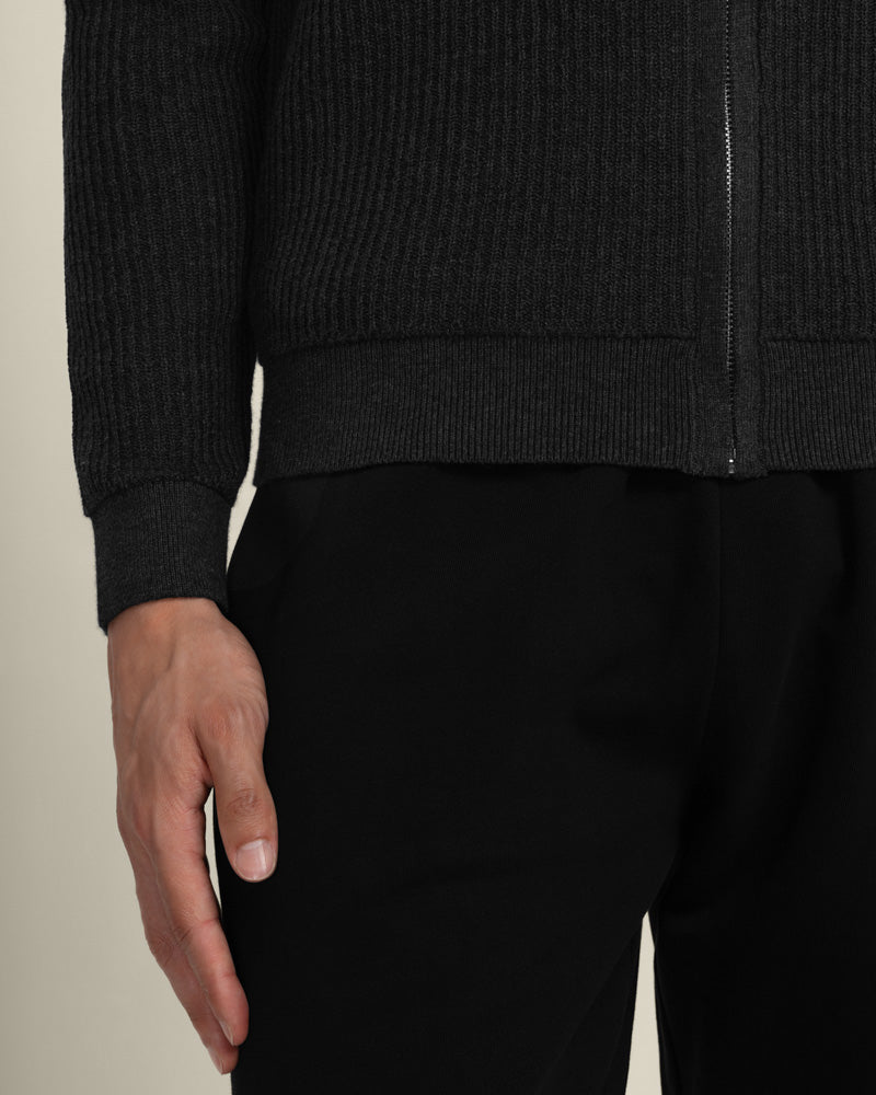 Lihme - Ribbed V-Neck Cardigan - Image 7