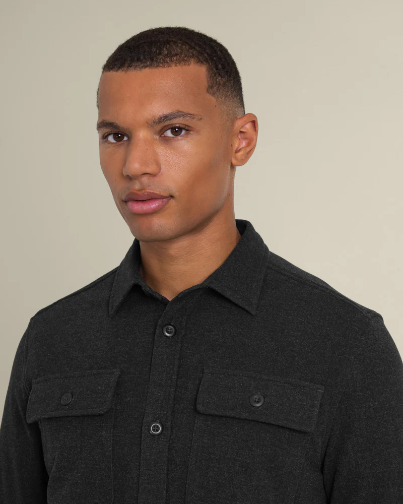 Malov – Jersey Casual Overshirt & Trouser Set - Image 3