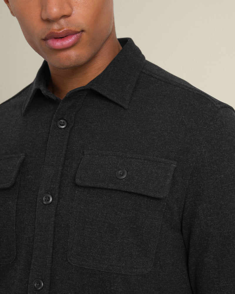Malov – Jersey Casual Overshirt & Trouser Set - Image 4