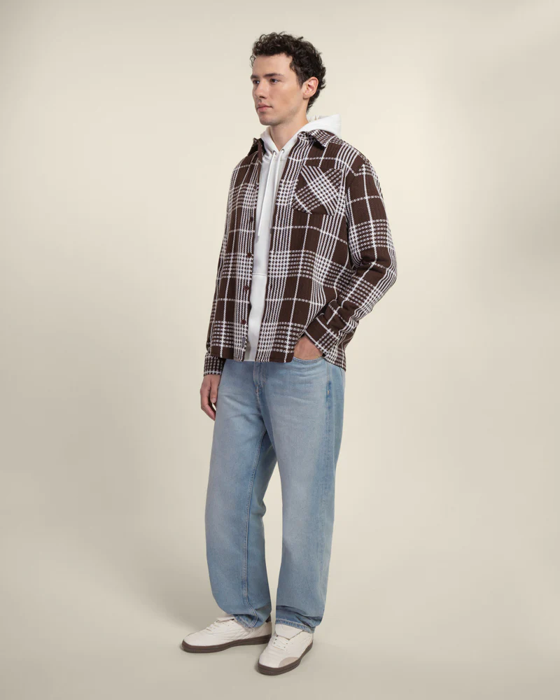 Check Overshirt - Image 13