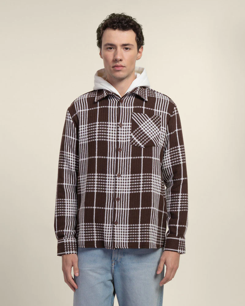 Check Overshirt - Image 15