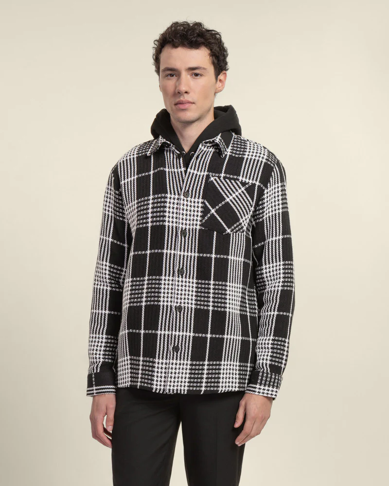 Check Overshirt - Image 7
