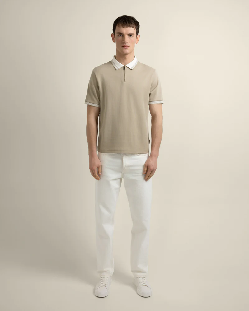 Nilsson - Contrast Rib Polo Shirt - Image 10