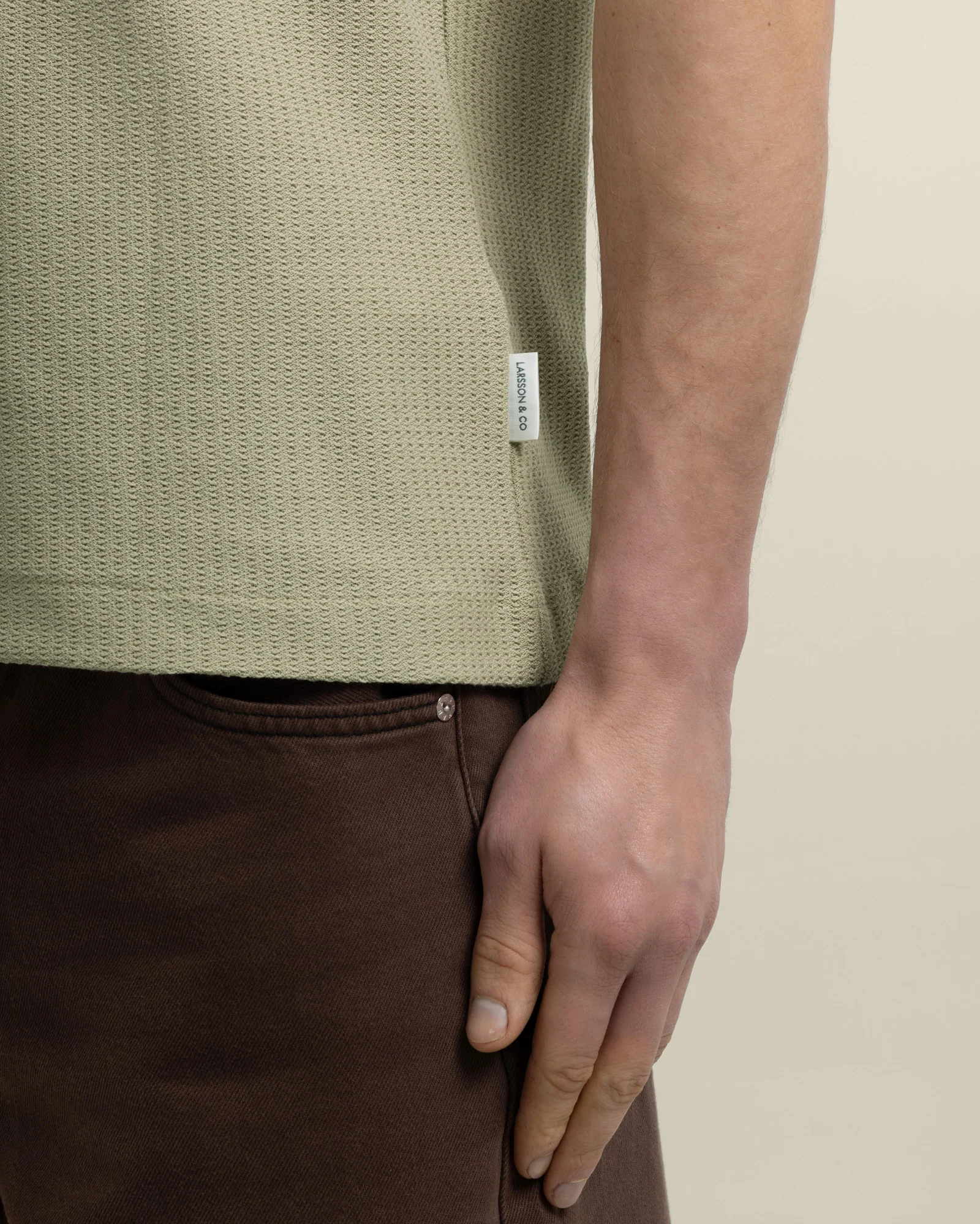 Odin - Textured Polo Shirt - Image 13