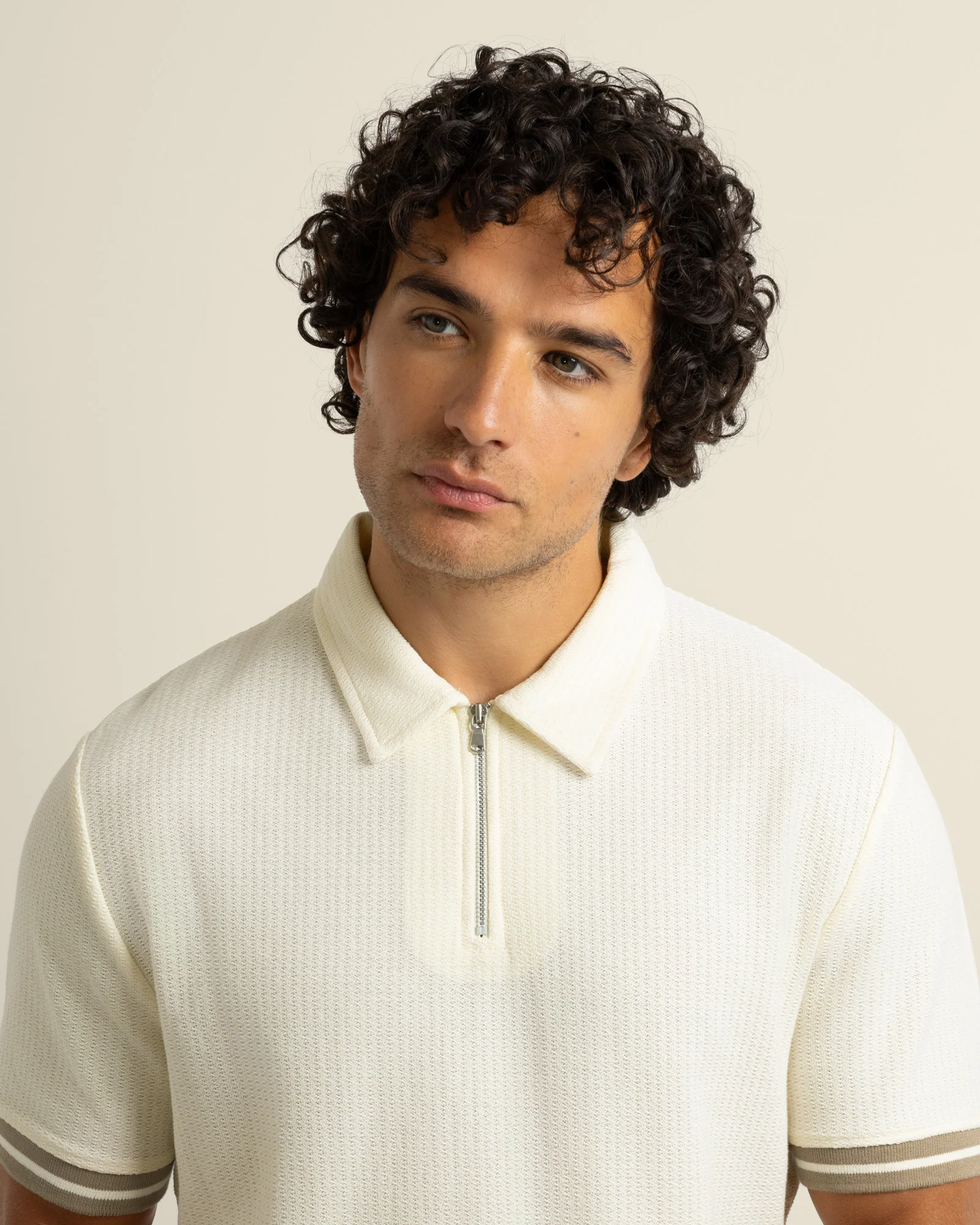 Odin - Textured Polo Shirt - Image 4