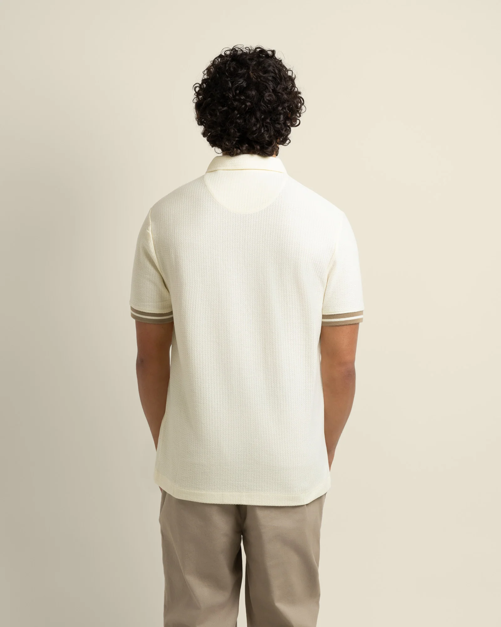 Odin - Textured Polo Shirt - Image 8