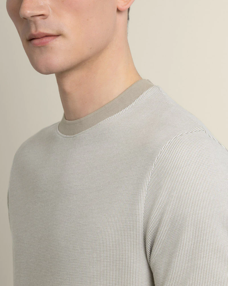 Osvald - Jacquard Textured T-Shirt - Image 12