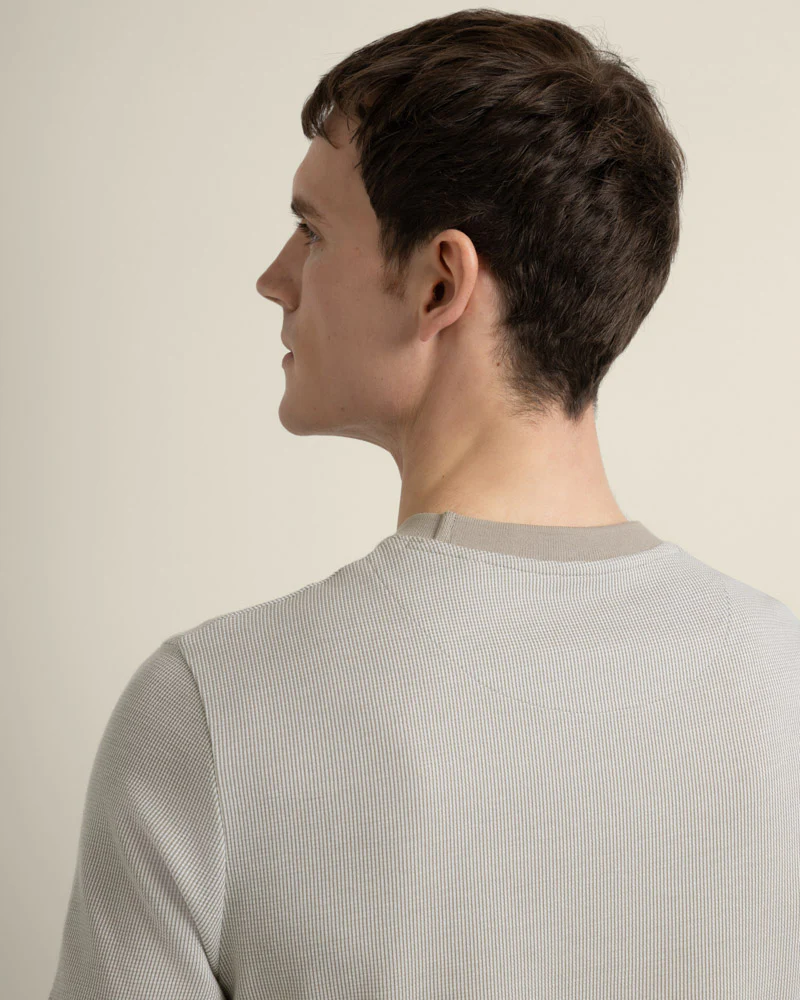 Osvald - Jacquard Textured T-Shirt - Image 16