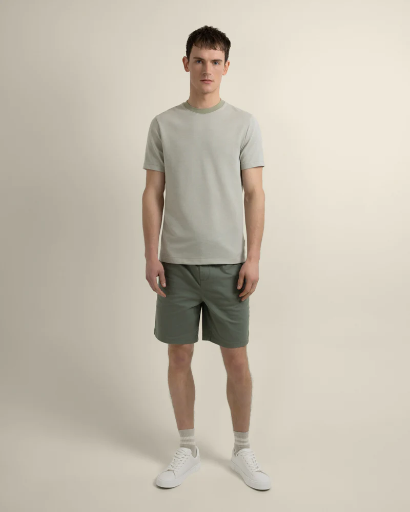 Osvald - Jacquard Textured T-Shirt - Image 3